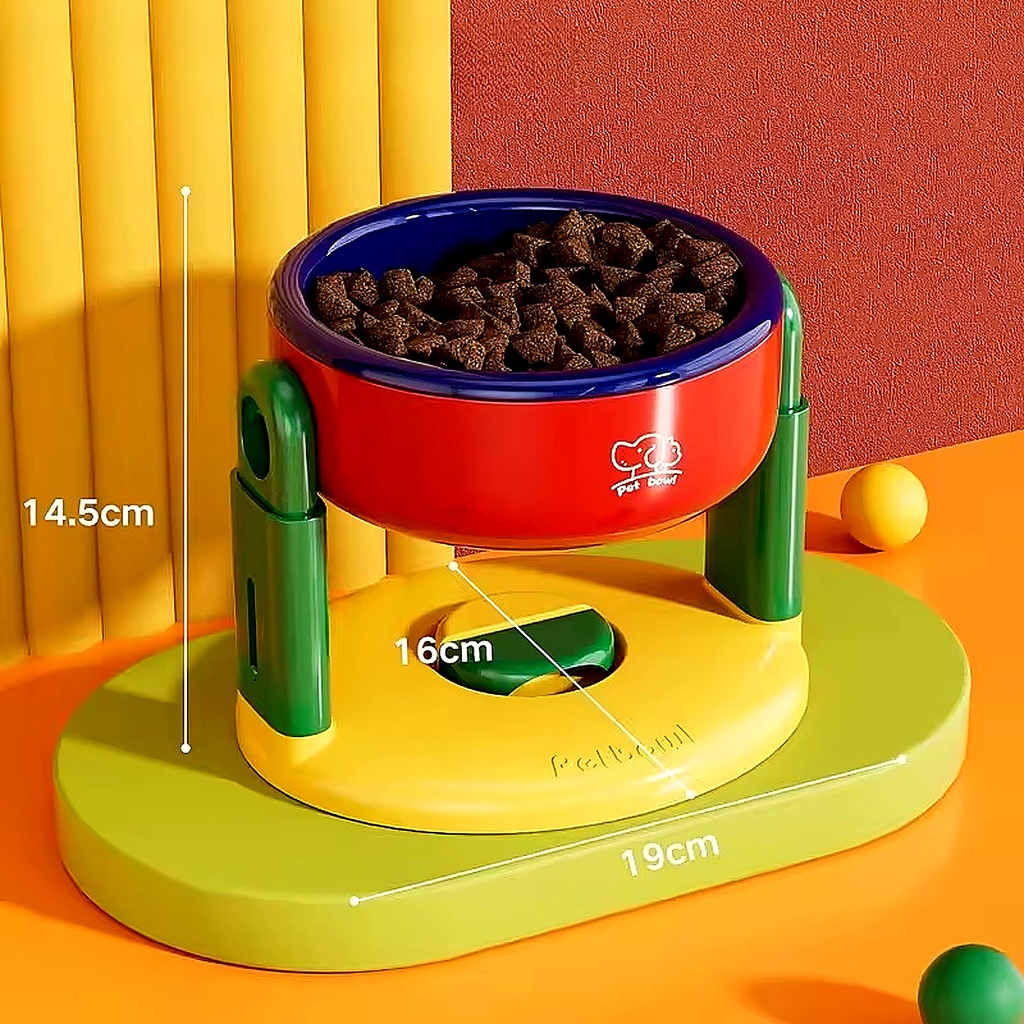 Comedero Elevado para Perros Ajustable